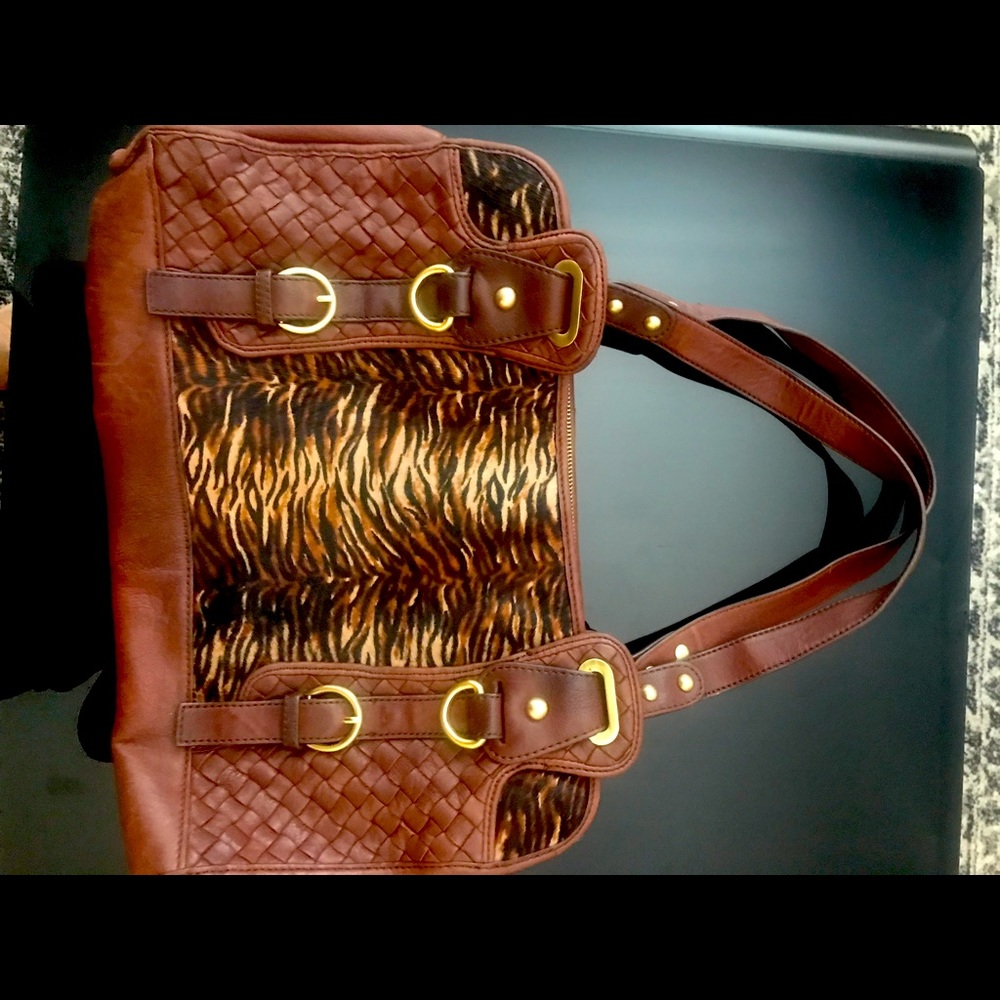 Vintage Brown LEATHER PURSE